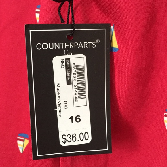 New With Tags Shorts (Women’s Plus Size) Sailboats - Picture 6 of 13